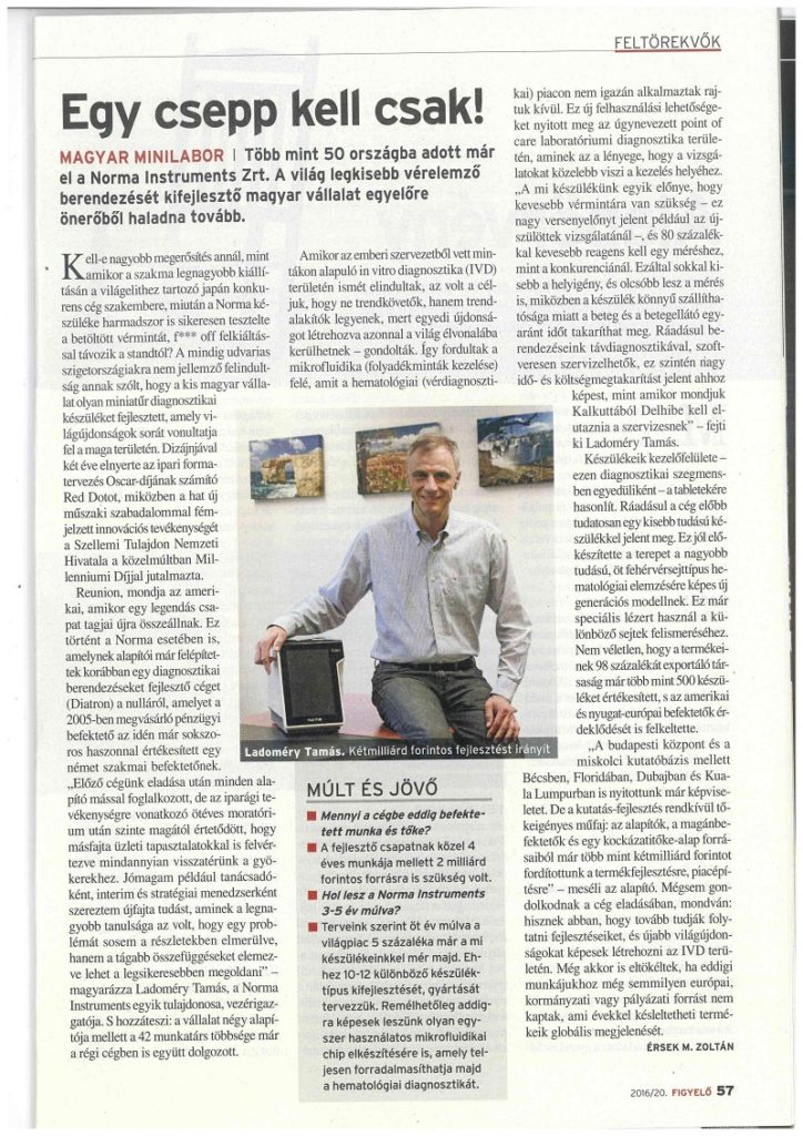 Figyelő hetilap – Egy csepp kell csak! (Hungarian)