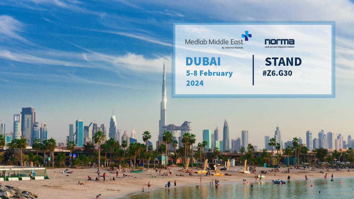 Meet Norma and Explore Innovations: Small and Smart Hematology Analyzers at Medlab Middle East 2024