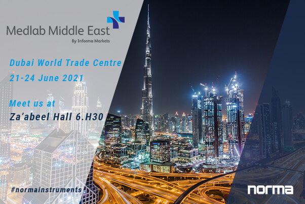 Meet us live at Medlab 2021 in Dubai