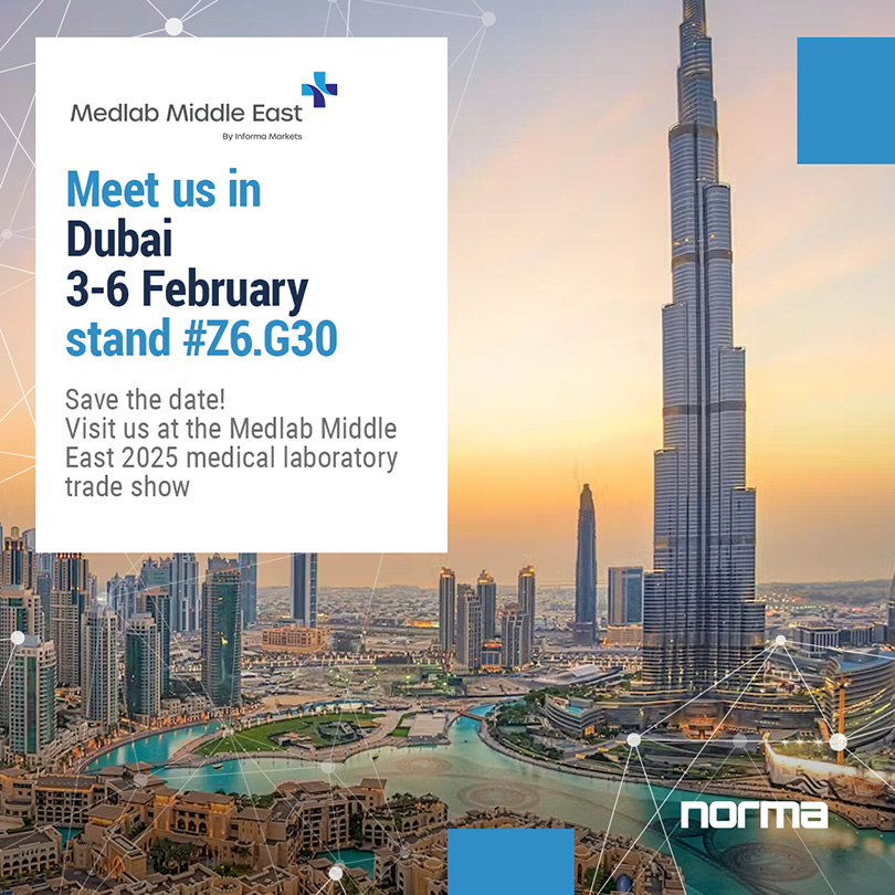 Explore One of  the Smallests: Cutting-Edge Norma Hematology Analyzers at Medlab Middle East 2025