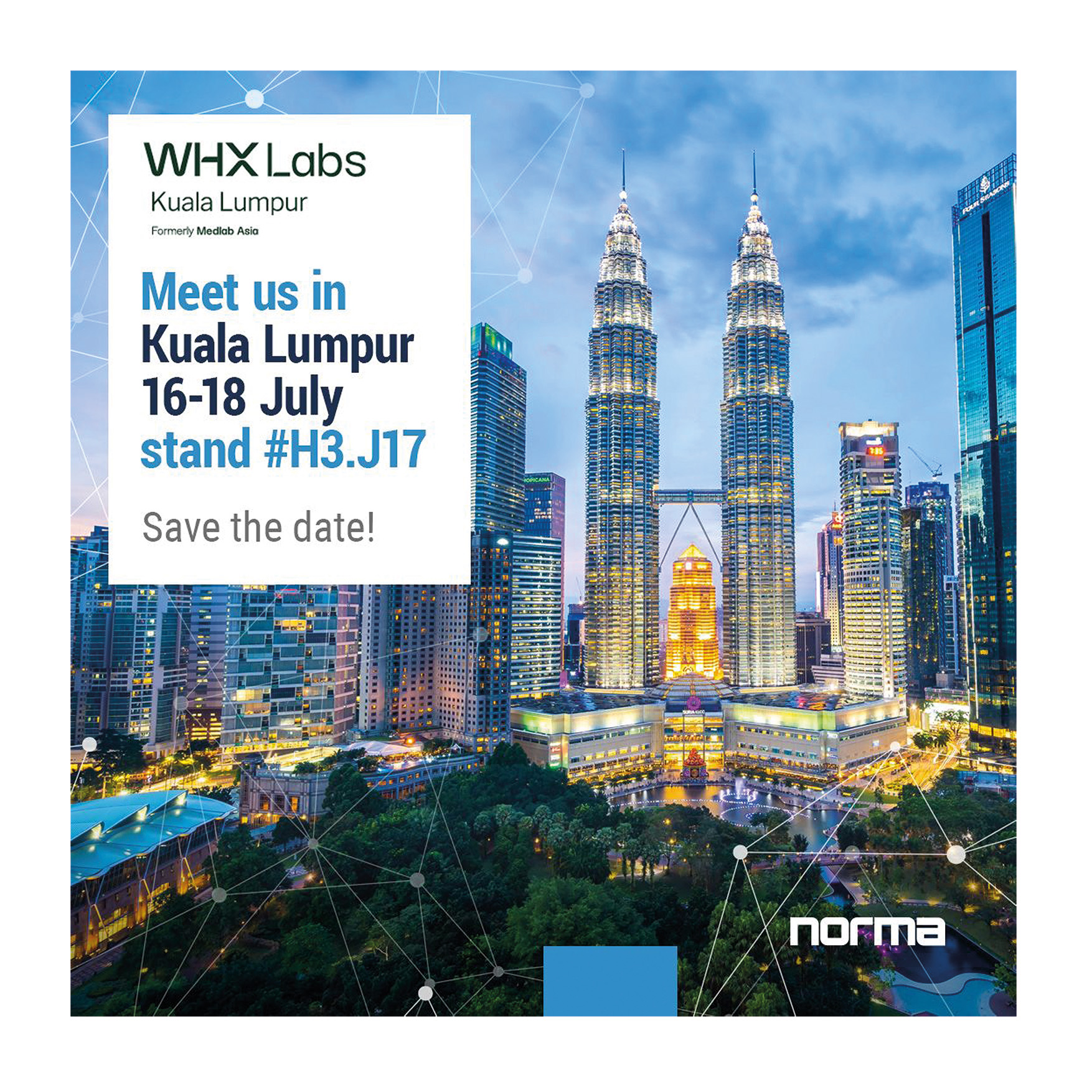 Norma Instruments Heads to WHX Labs Kuala Lumpur 2025